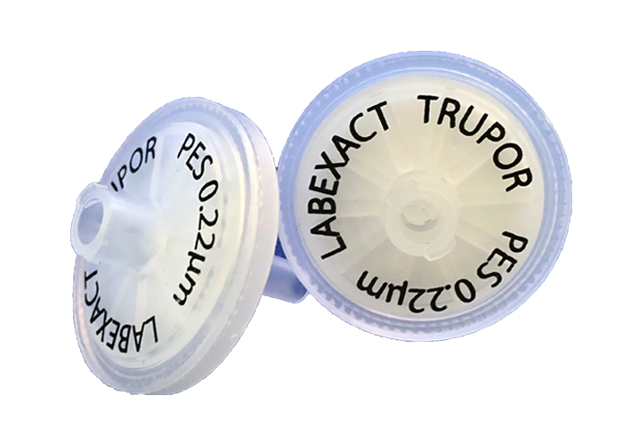 Non-sterile, LabExactwith H&V TruporNylon membrane syringe filters